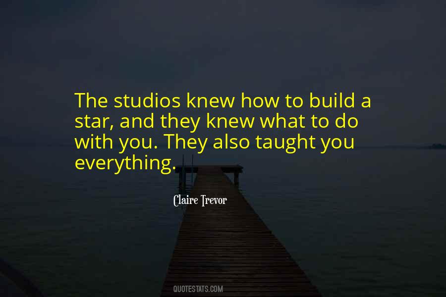 Quotes About Studios #1110160