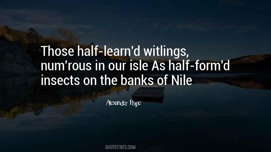 Quotes About Alexander Pope #42494
