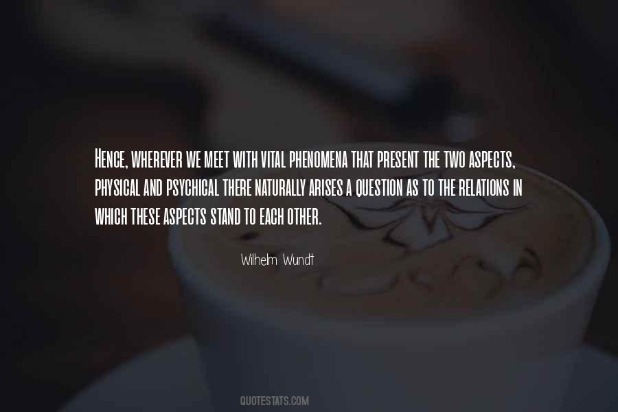 Quotes About Wilhelm Wundt #1610143