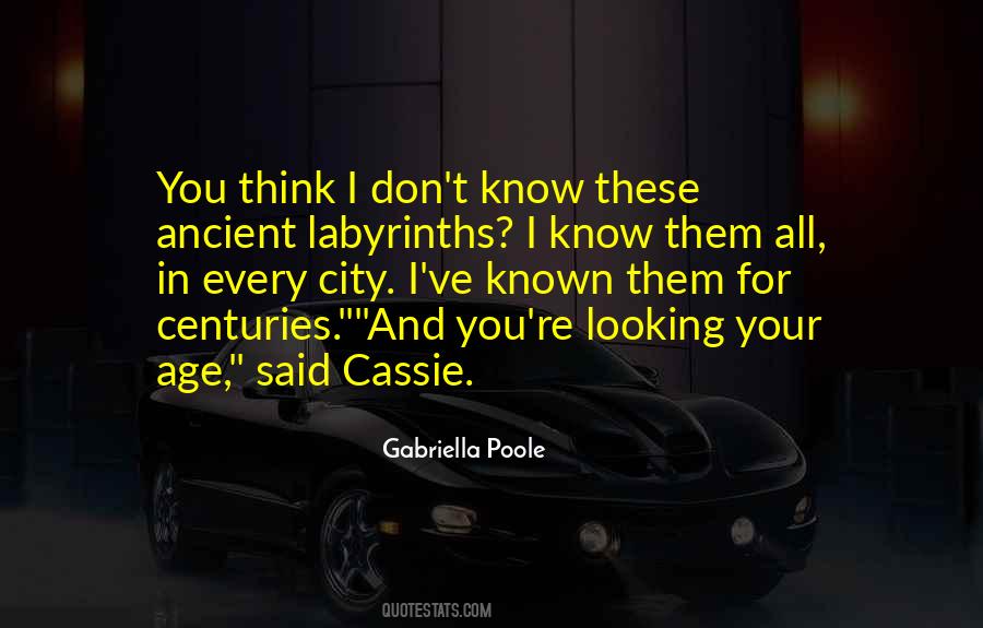 Quotes About Cassie #1504180