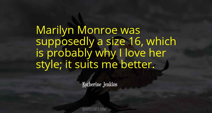 Quotes About Marilyn Monroe #10217