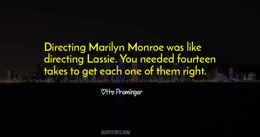 Quotes About Marilyn Monroe #442527