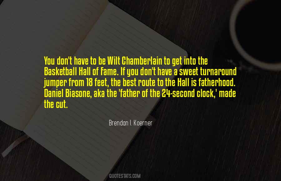 Quotes About Wilt Chamberlain #874524