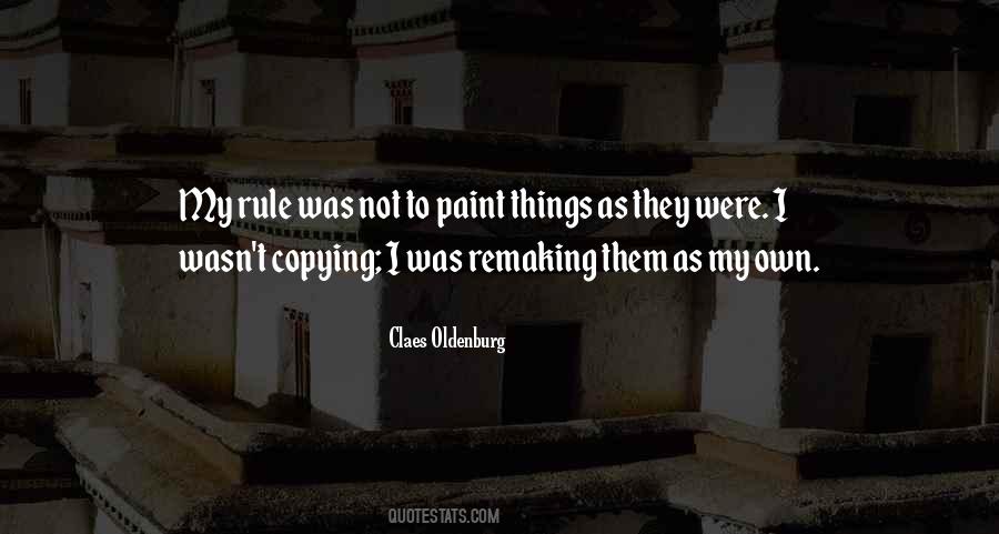 Quotes About Claes Oldenburg #39216