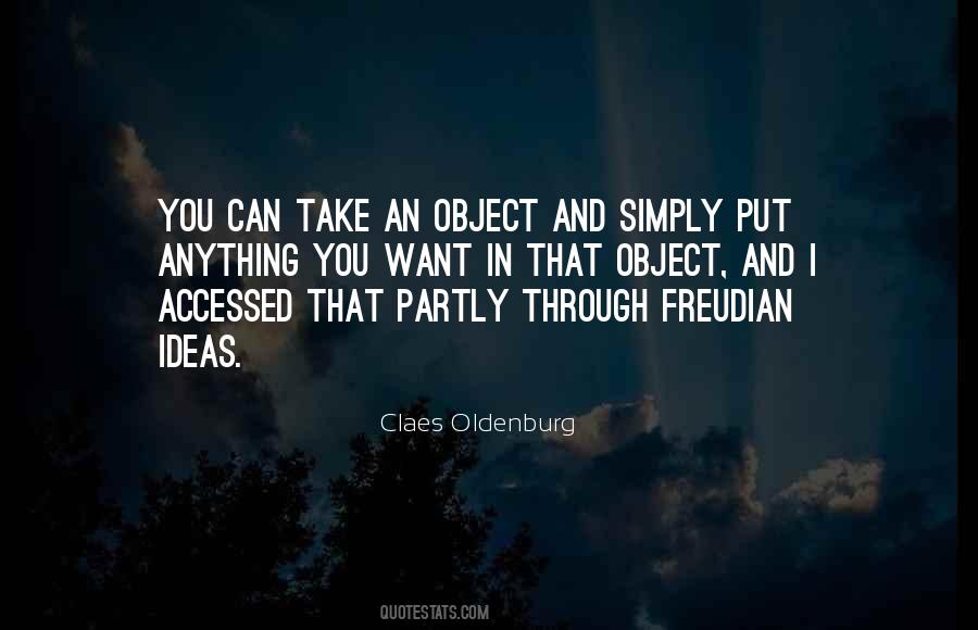 Quotes About Claes Oldenburg #572562