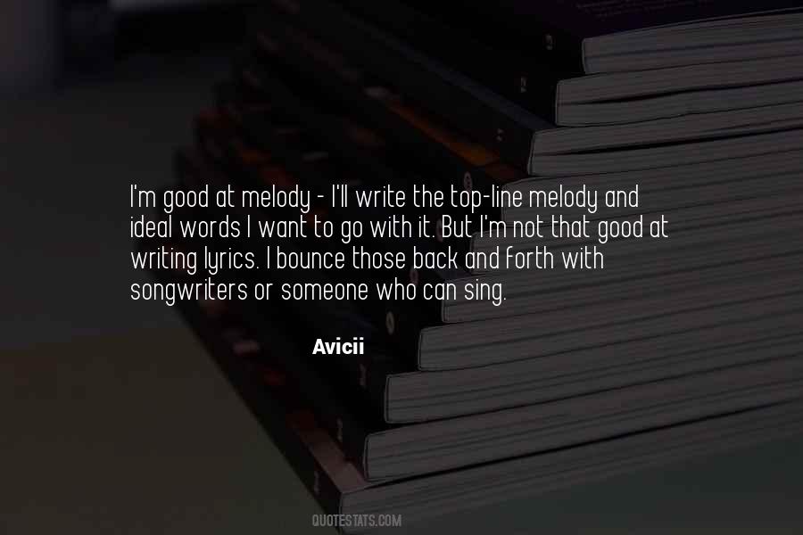 Quotes About Avicii #1805108