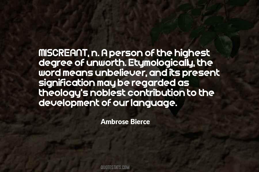 Quotes About Ambrose Bierce #119561