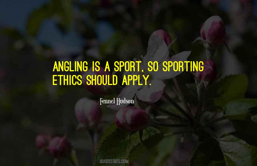 Sport Fishing Quotes #1458318