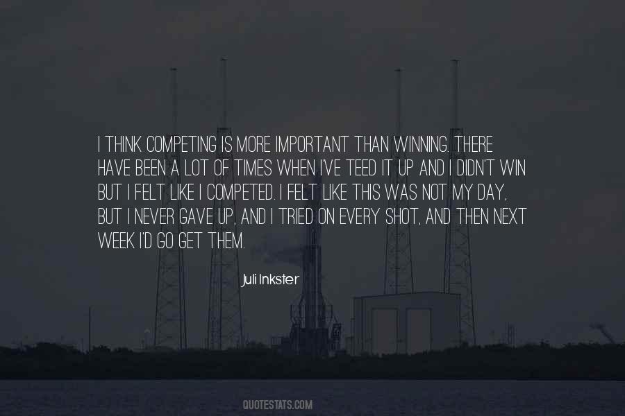 Sports Are Important Quotes #1206400