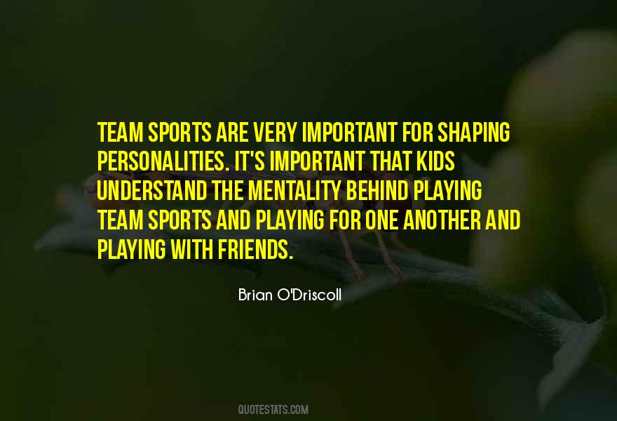 Sports Are Important Quotes #154939