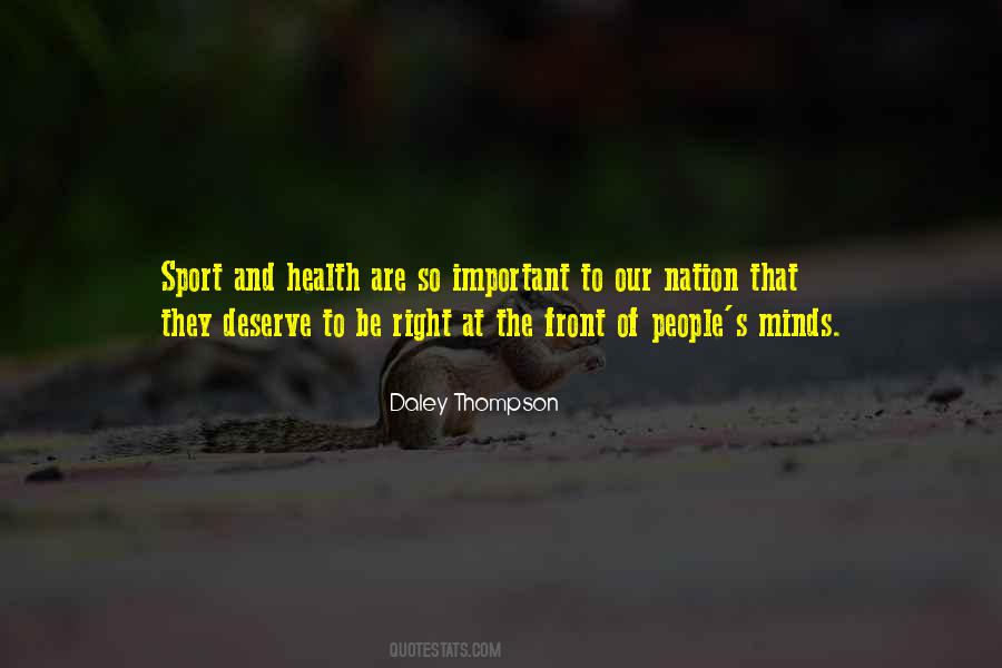 Sports Are Important Quotes #1794159