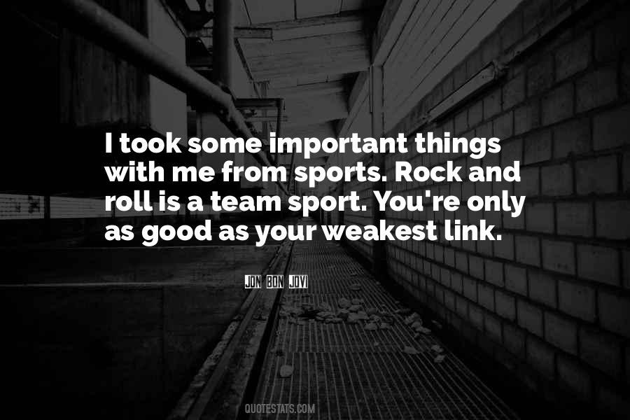 Sports Are Important Quotes #442766
