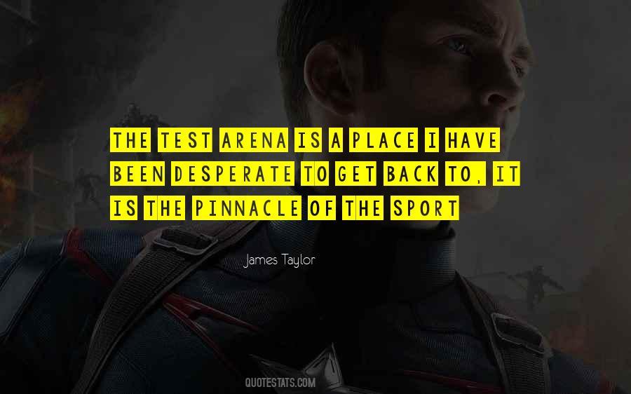 Sports Arena Quotes #846278