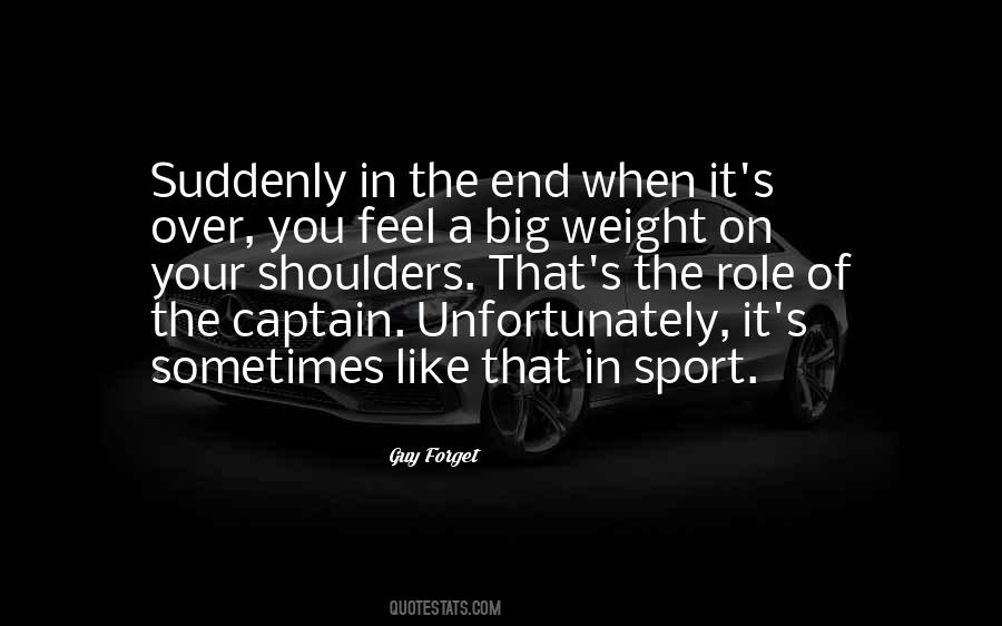 Sports Captain Quotes #418541