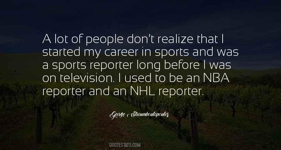 Sports Career Quotes #1437307