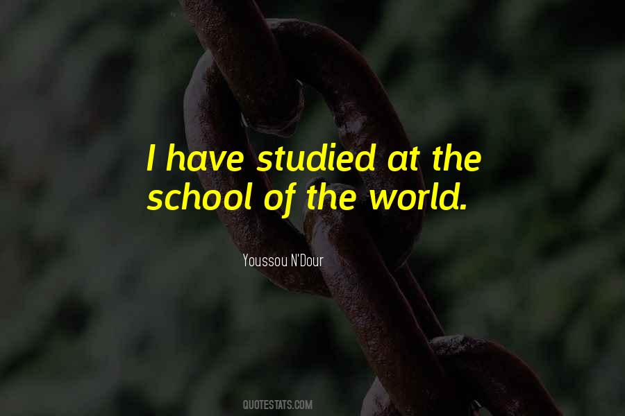 Quotes About Studied #1662920