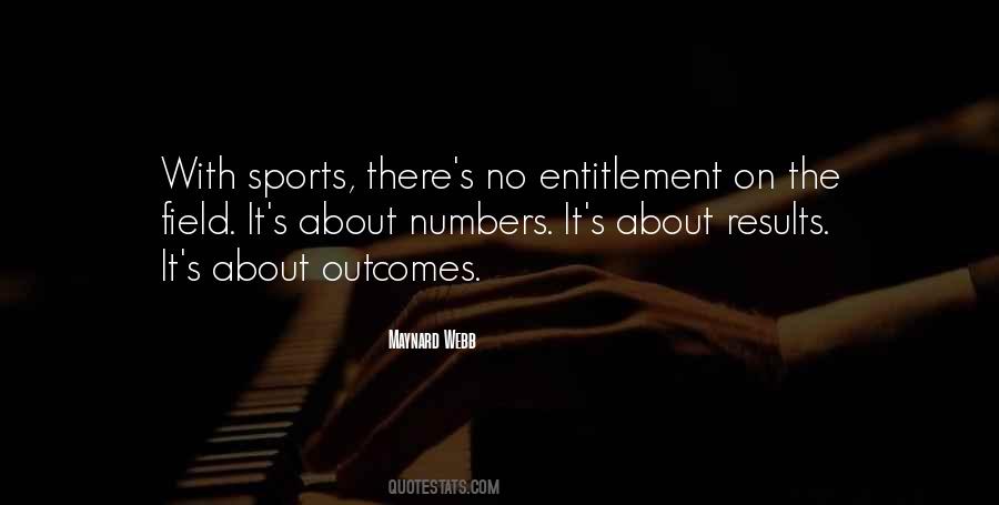 Sports Entitlement Quotes #1643479