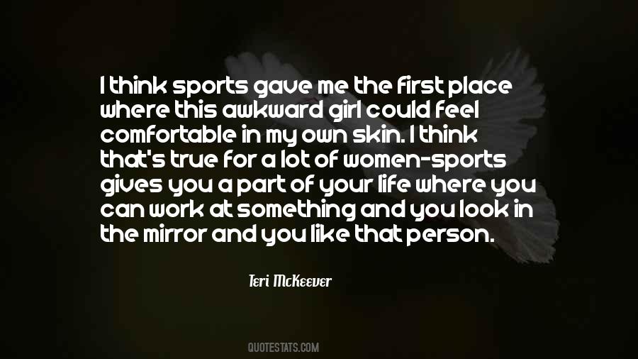 Sports Girl Quotes #1245158