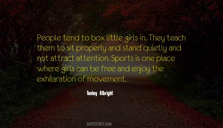 Sports Girl Quotes #572709