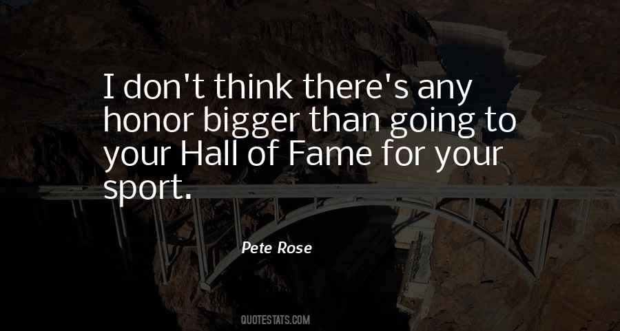 Sports Hall Of Fame Quotes #1745947