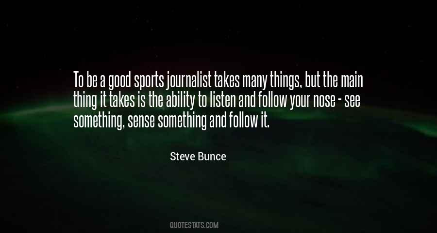 Sports Journalist Quotes #39603