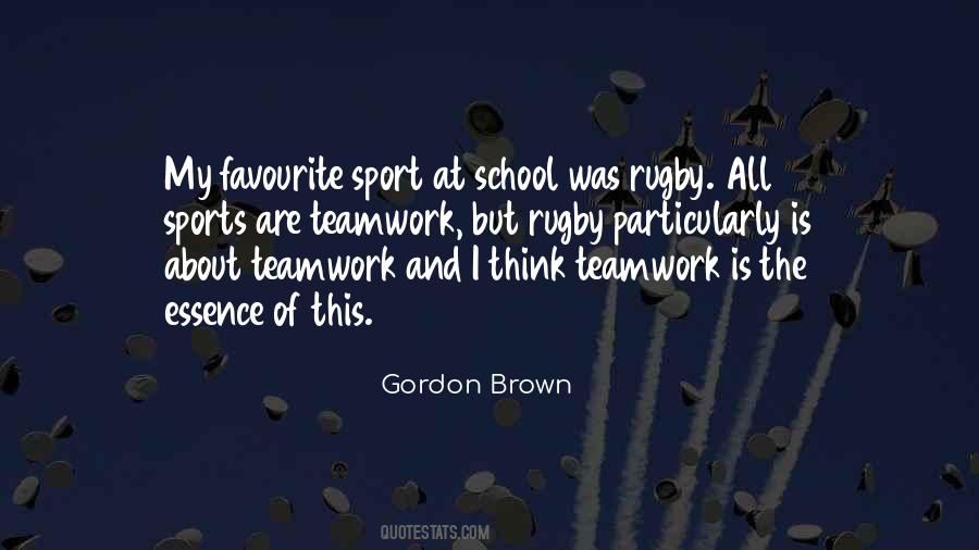 Sports Teamwork Quotes #331993