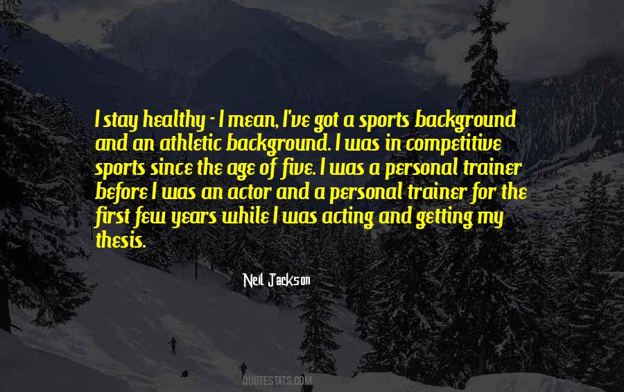 Sports Trainer Quotes #1840353