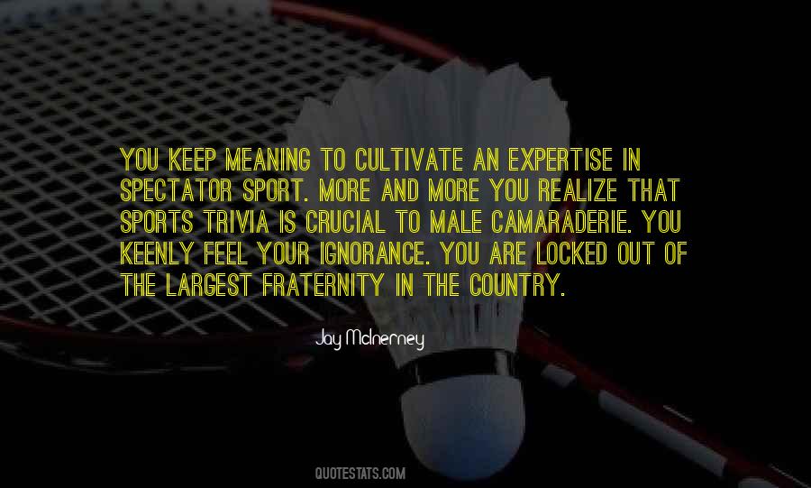 Sports Trivia Quotes #750385
