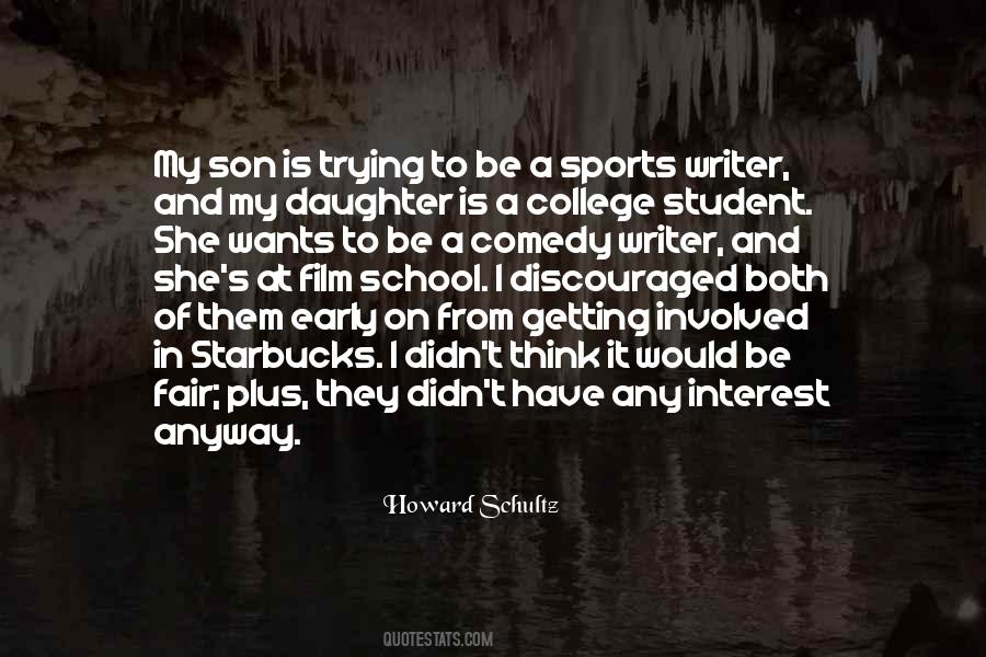 Sports Writer Quotes #1096779