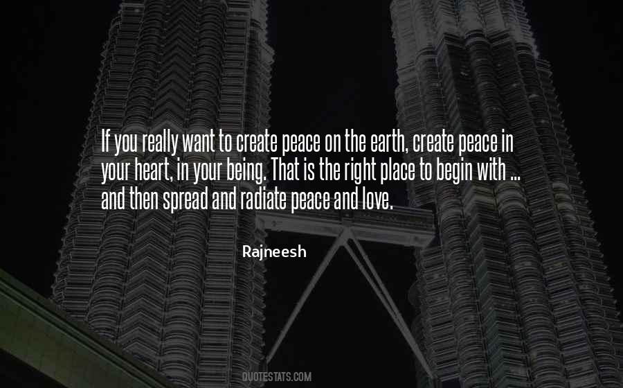 Spread Love And Peace Quotes #1851890