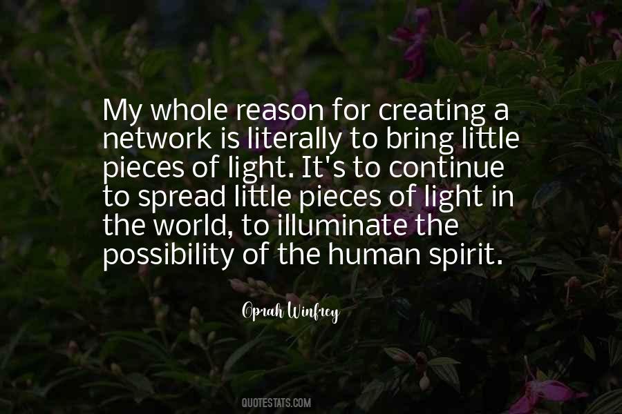 Spread The Light Quotes #1235579