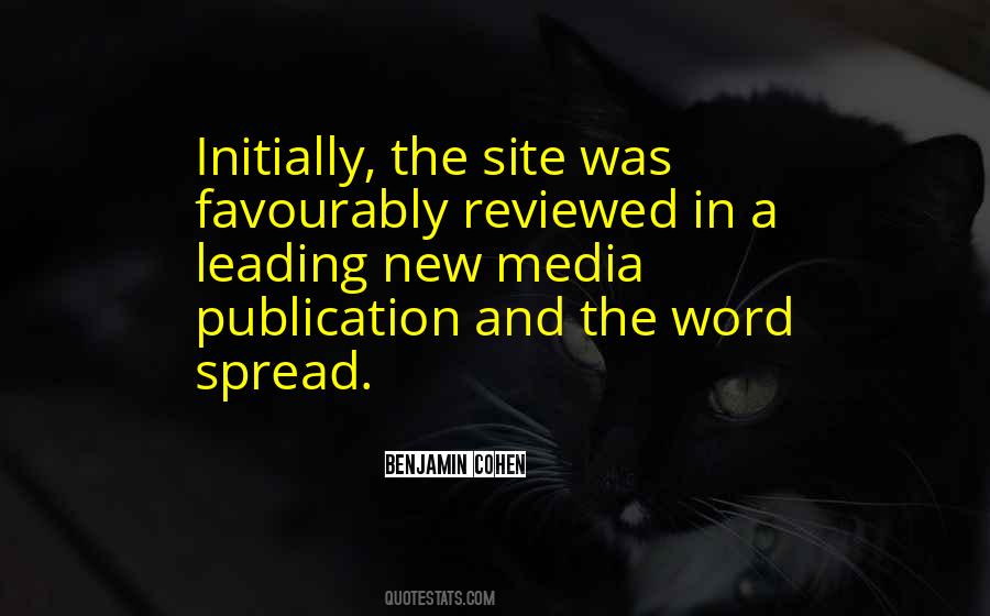 Spread The Word Quotes #1801029