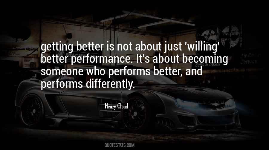 Quotes About Becoming Better #903940