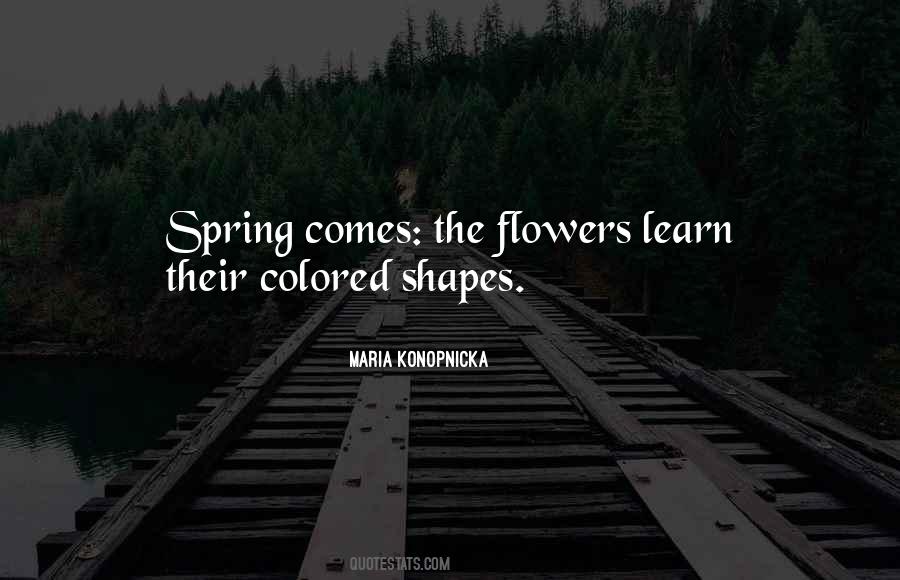 Spring Comes Quotes #675962