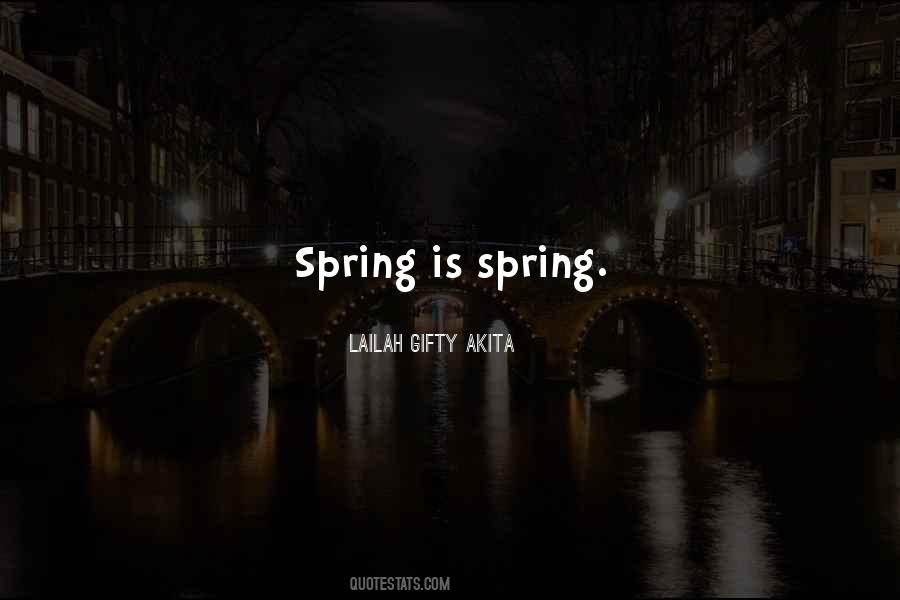 Spring Seasons Quotes #127034