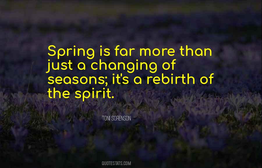 Spring Seasons Quotes #1521999