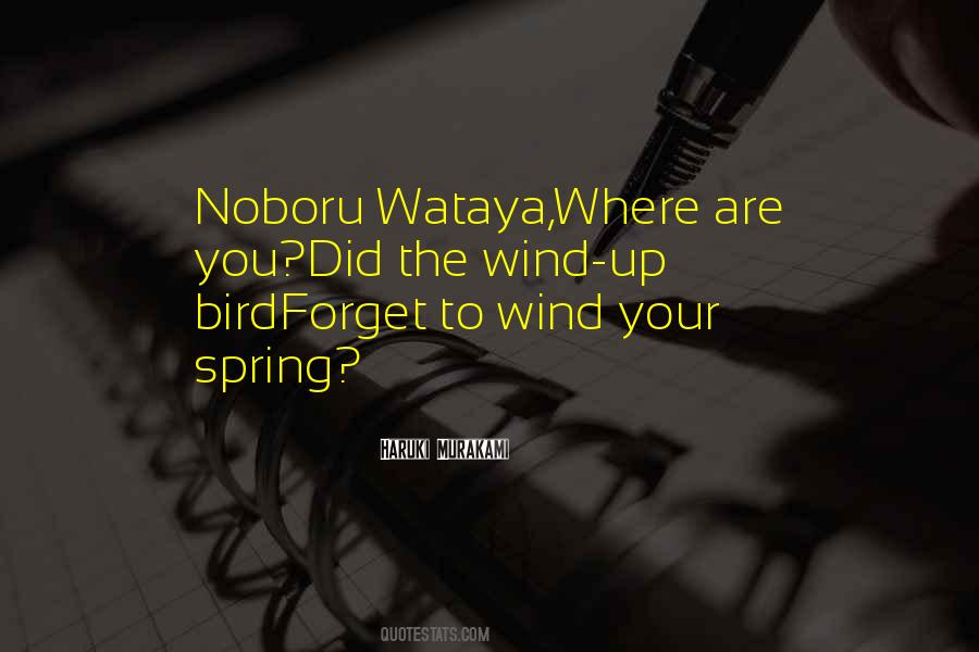 Spring Wind Quotes #1180758