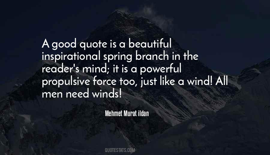 Spring Wind Quotes #1345617