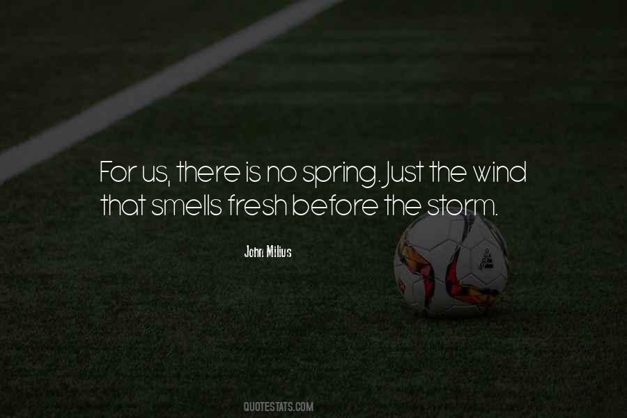 Spring Wind Quotes #828461