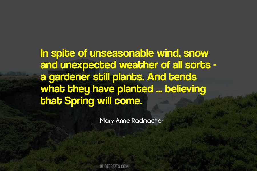 Spring Wind Quotes #917282