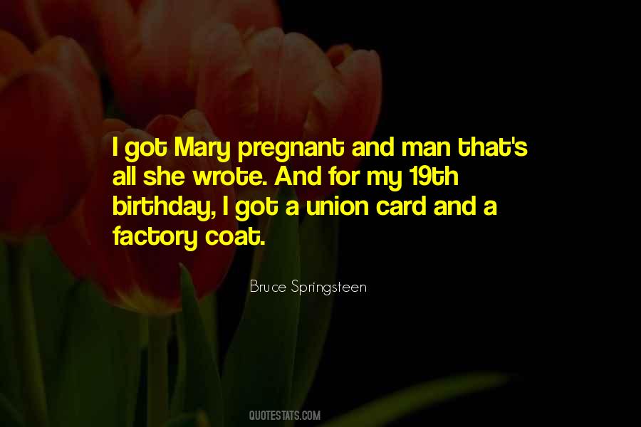 Springsteen Birthday Quotes #1636310