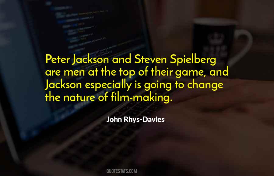 Quotes About Peter Jackson #724169