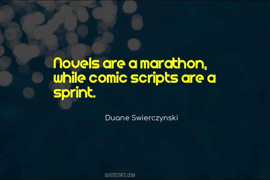 Sprint Vs Marathon Quotes #479790