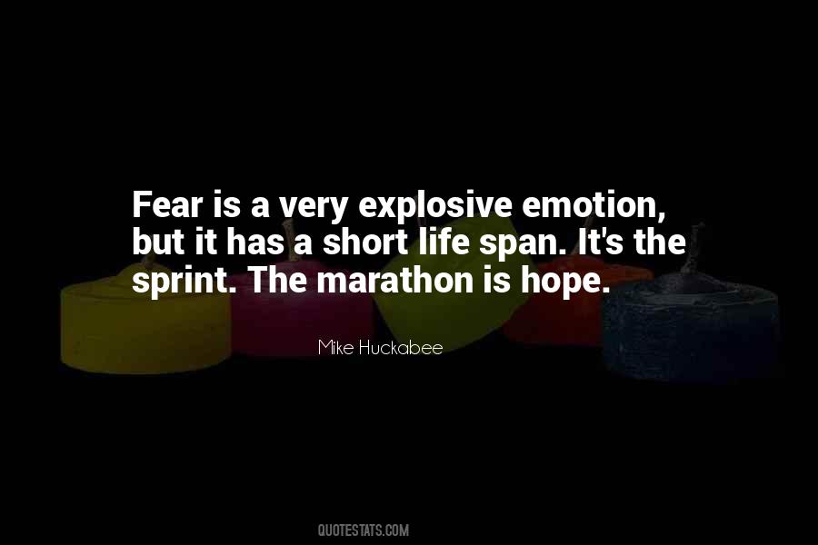 Sprint Vs Marathon Quotes #491521