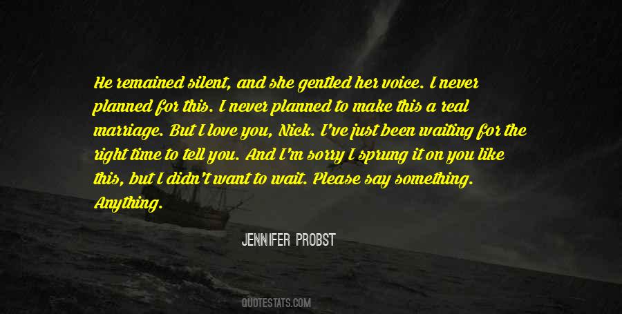Sprung On You Quotes #904948