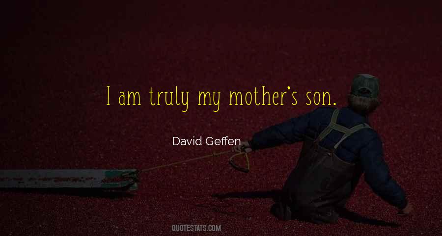 Quotes About David Geffen #957381