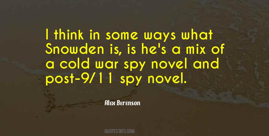 Spy Quotes #1356676