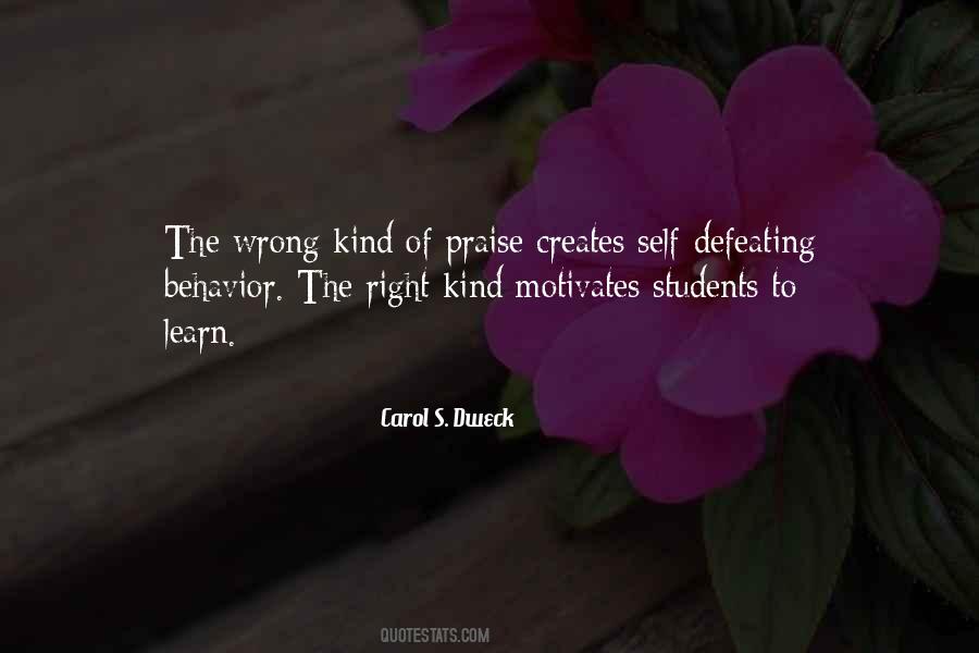 Quotes About Students Behavior #1671631