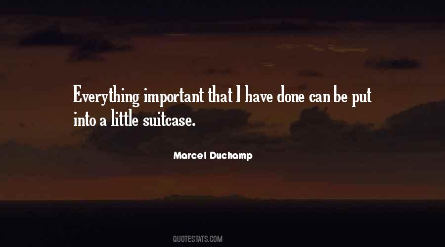 Quotes About Marcel Duchamp #118602