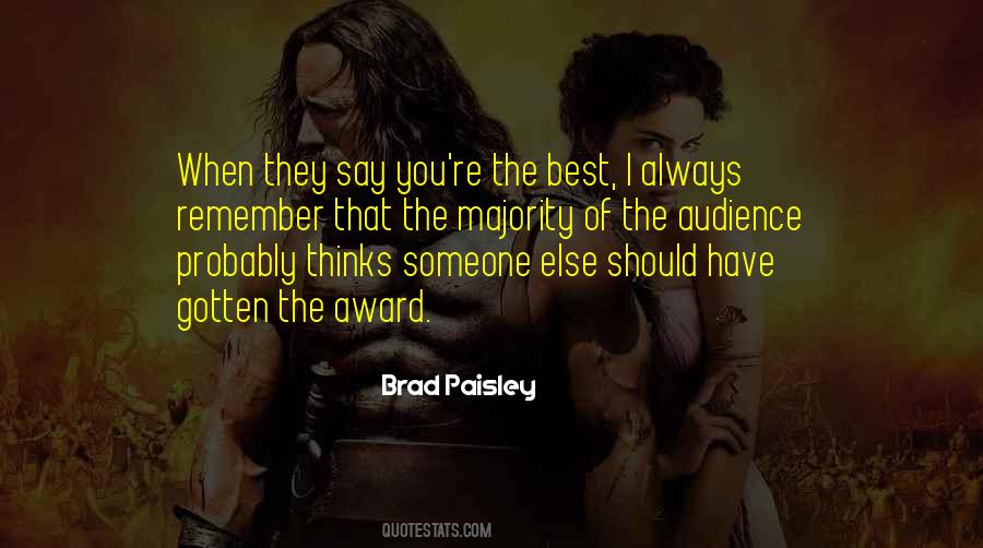 Quotes About Brad Paisley #1126328